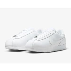 Nike Air Cortez Premium Leather Triple White Women's sz 7/ Youth sz 5.5/ NNB
